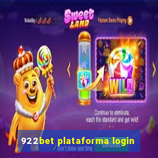 922bet plataforma login